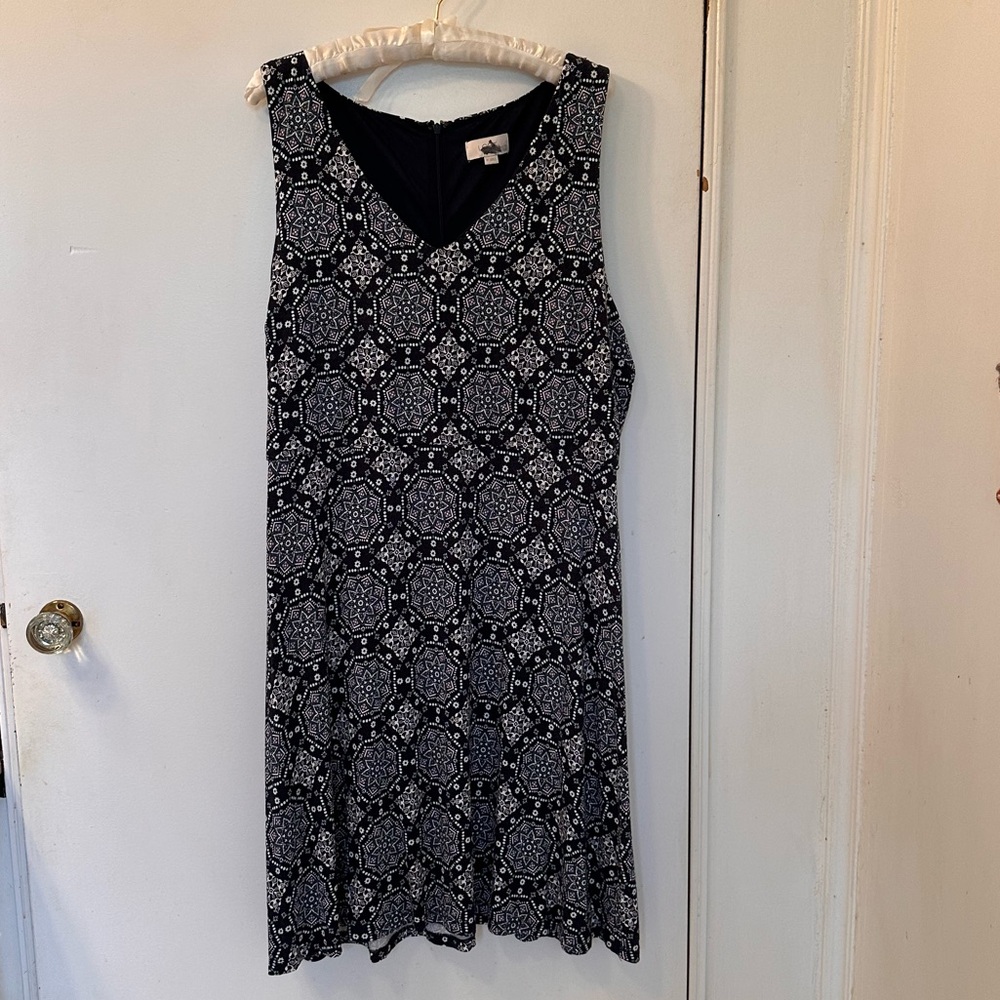 Loft A-line “Throw-On” Dress. Size 16